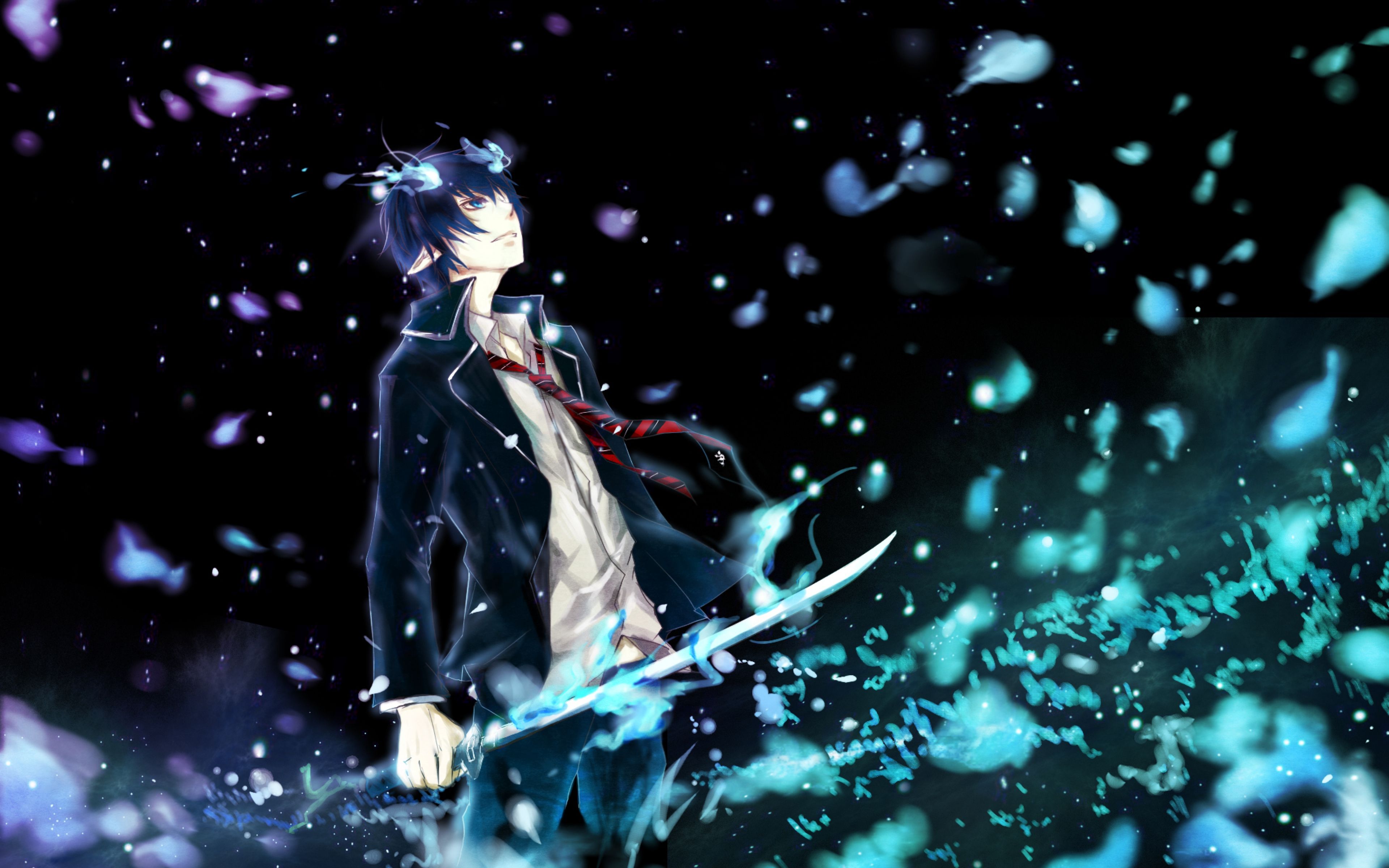 Detail Wallpaper Ao No Exorcist Nomer 3