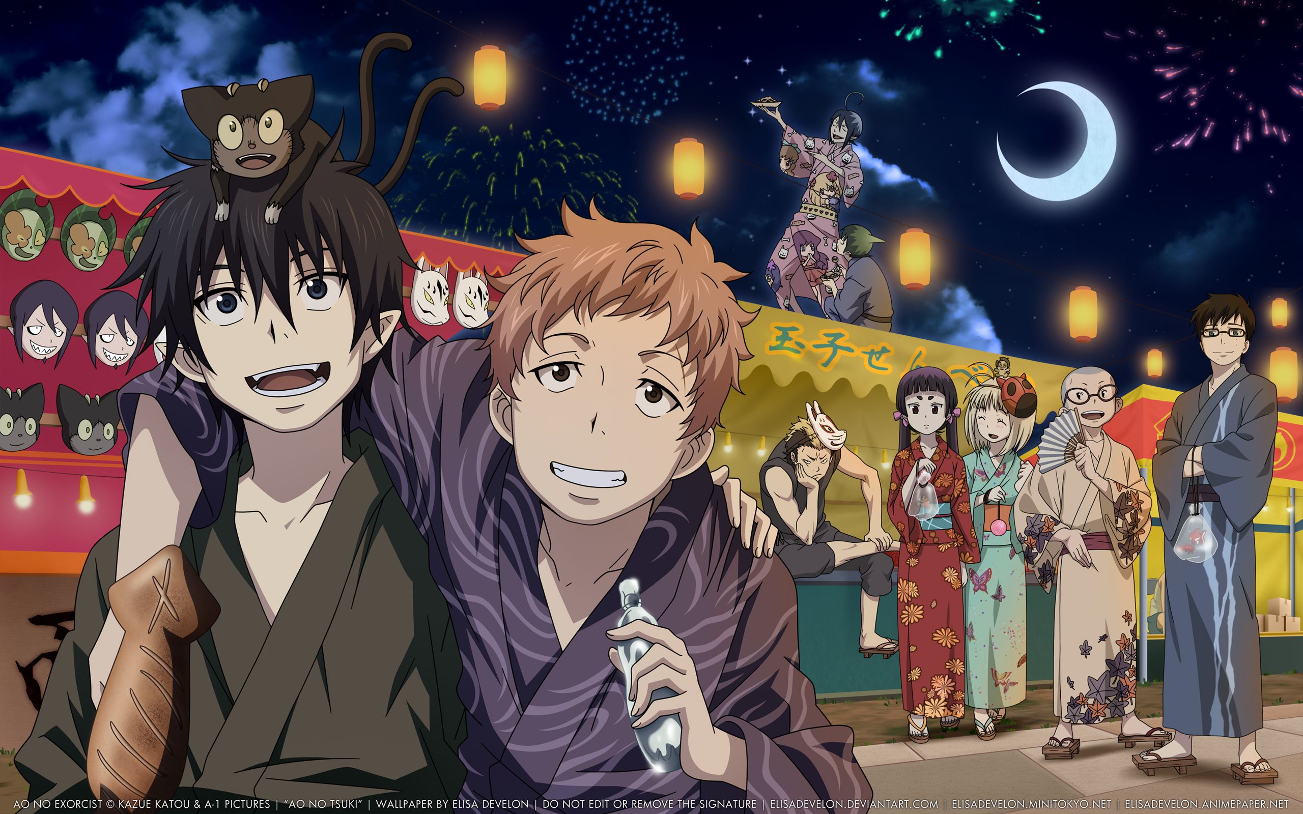 Detail Wallpaper Ao No Exorcist Nomer 43