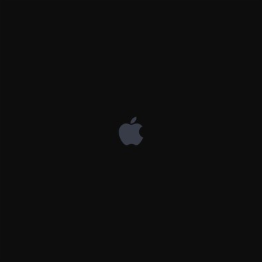 Detail Wallpaper Apple Black Nomer 58