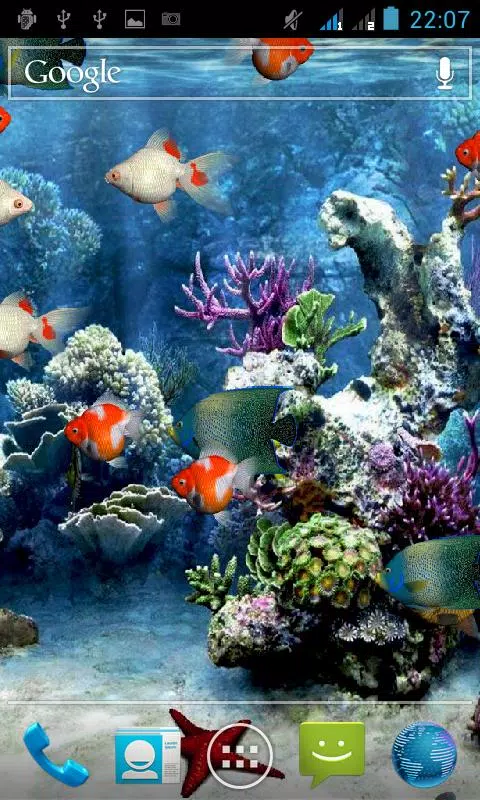 Detail Wallpaper Aquarium 3d Bergerak Nomer 30