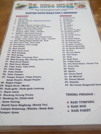 Detail Rumah Makan Nusa Indah Nomer 7