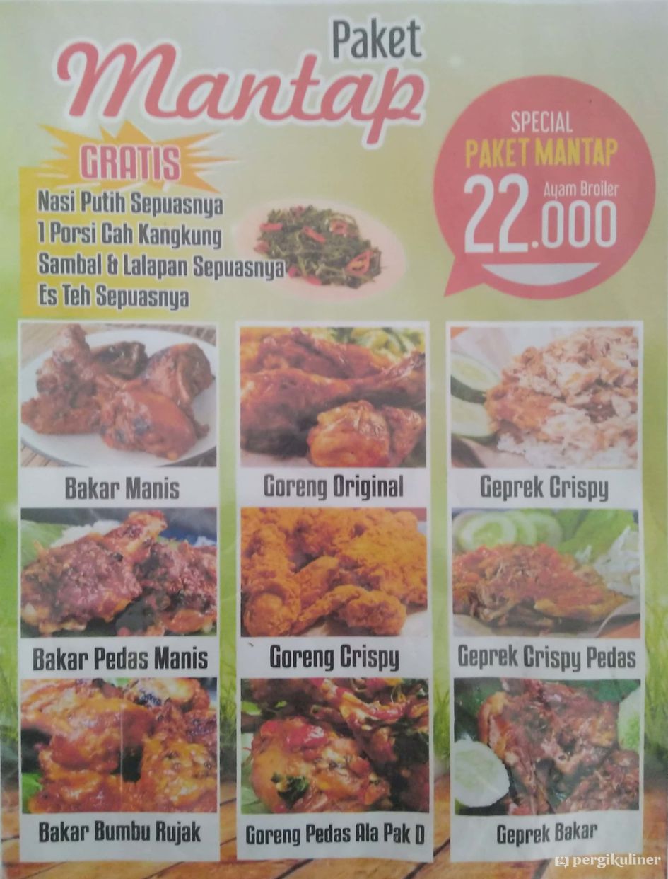 Detail Rumah Makan Pak D Nomer 15