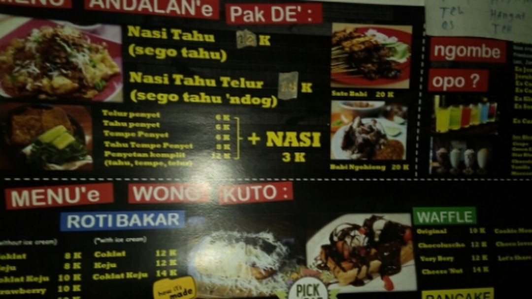 Detail Rumah Makan Pak D Nomer 22