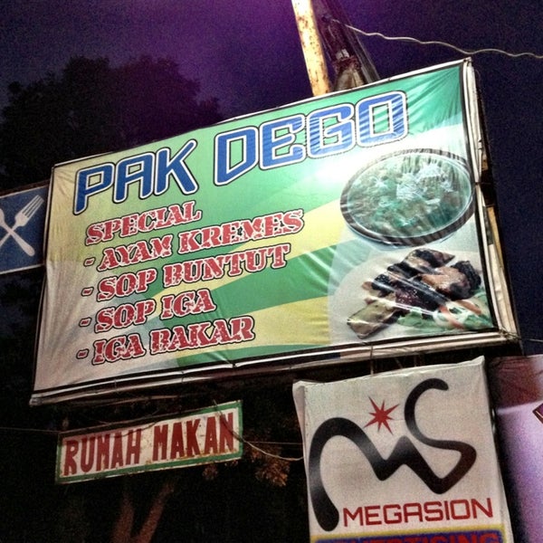 Detail Rumah Makan Pak D Nomer 39