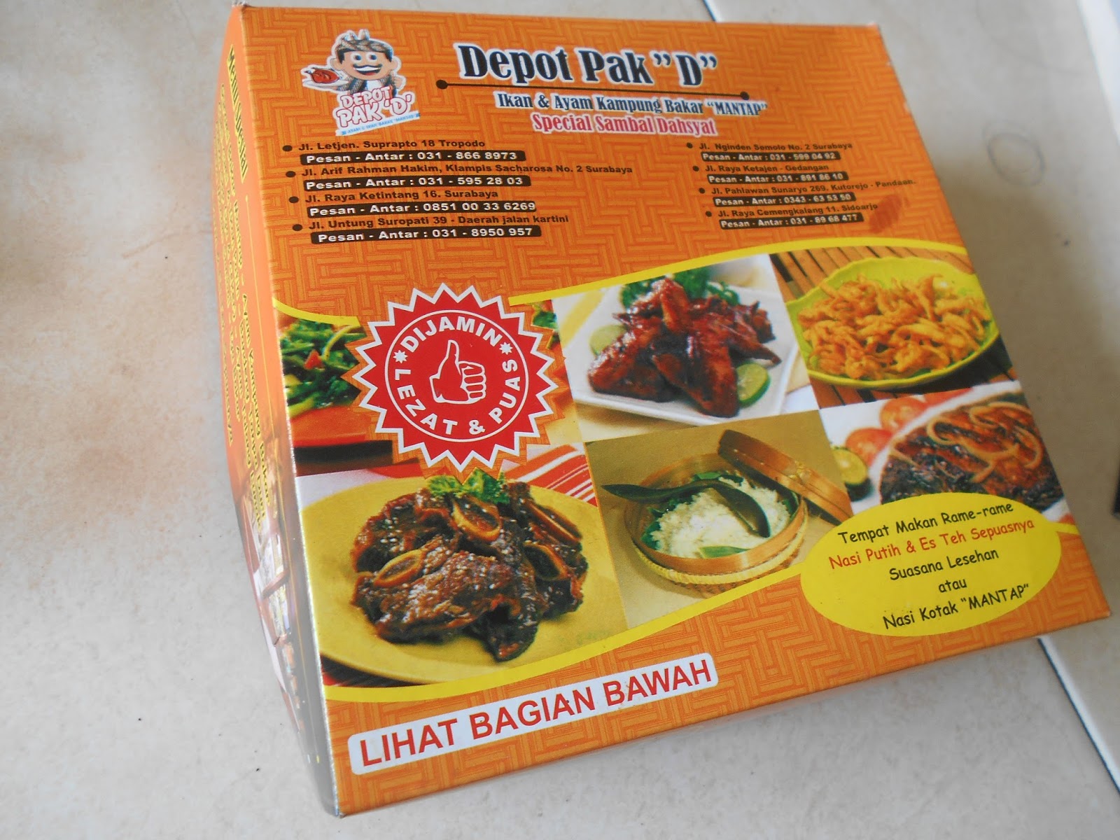 Detail Rumah Makan Pak D Nomer 40