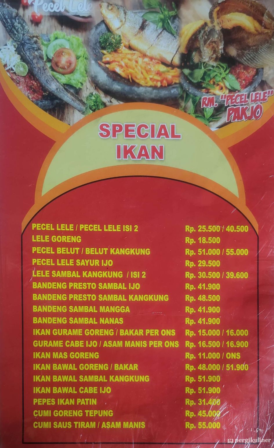 Detail Rumah Makan Pecel Lele Pak Jo Nomer 6