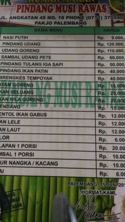 Detail Rumah Makan Pindang Nomer 3