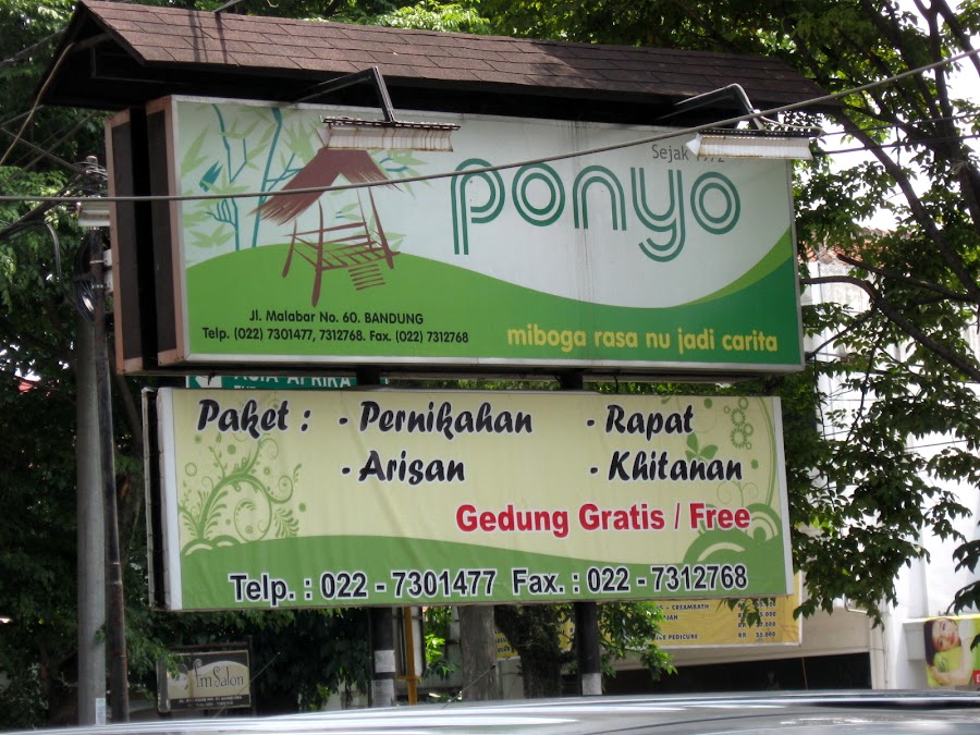Detail Rumah Makan Ponyo Malabar Bandung Nomer 37