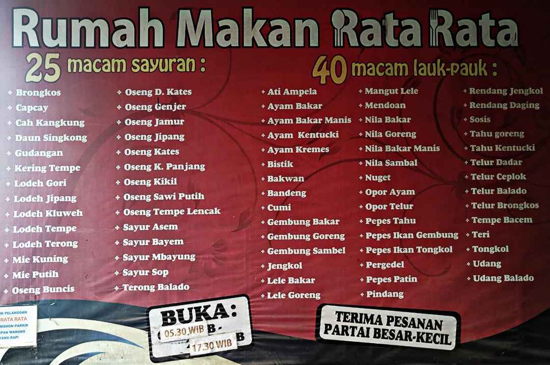 Rumah Makan Rata Rata - KibrisPDR