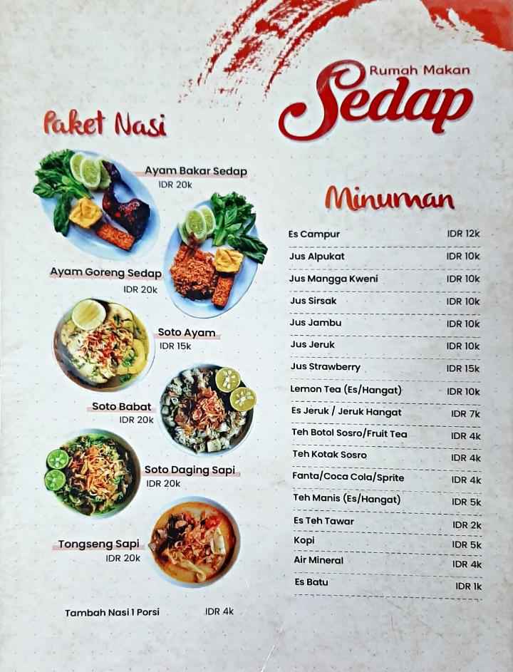 Detail Rumah Makan Sedap Nomer 50