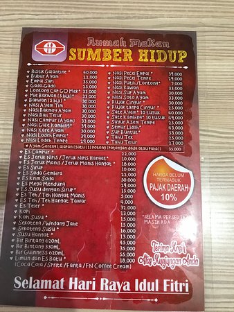 Detail Rumah Makan Sumber Hidup Probolinggo Nomer 5