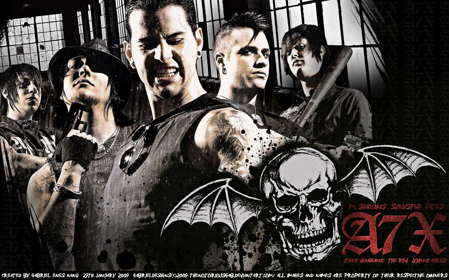 Detail Wallpaper Avenged Sevenfold Hd Nomer 21