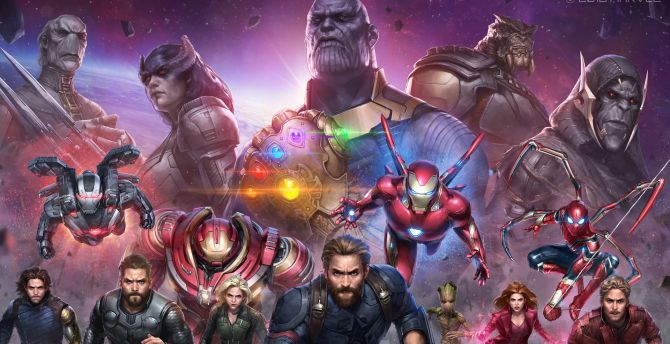 Detail Wallpaper Avengers Infinity War Hd Nomer 20