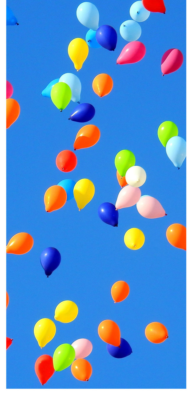 Detail Wallpaper Balon Warna Warni Nomer 3