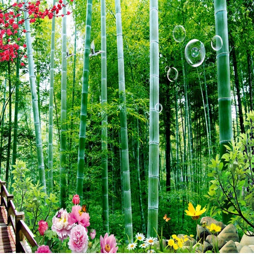 Detail Wallpaper Bambu Hijau Nomer 45