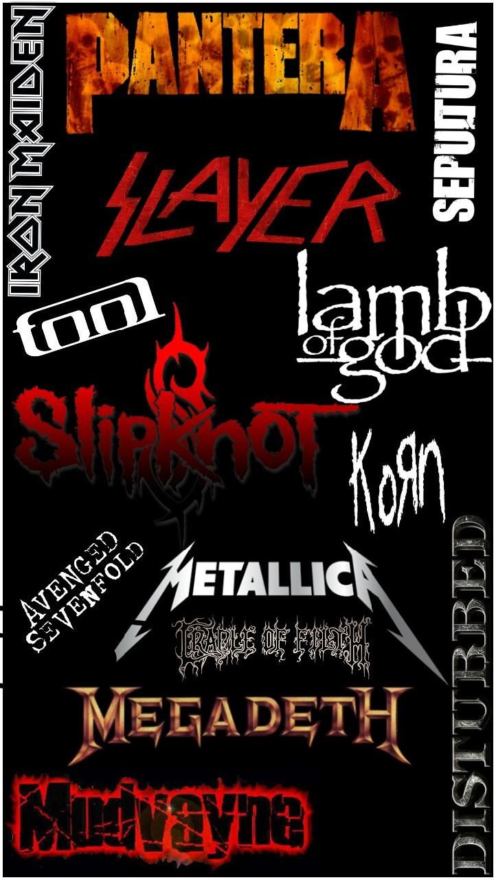 Detail Wallpaper Band Metal Nomer 22