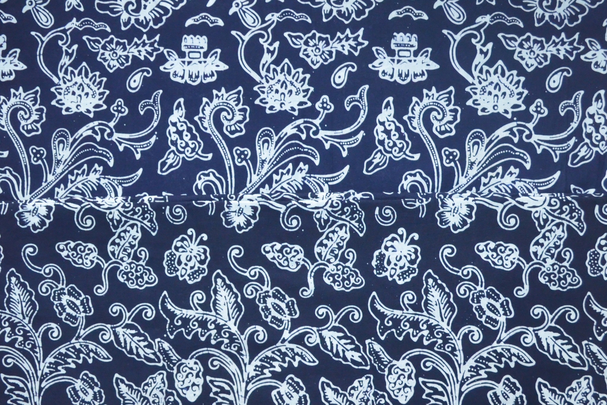 Detail Wallpaper Batik Biru Nomer 14