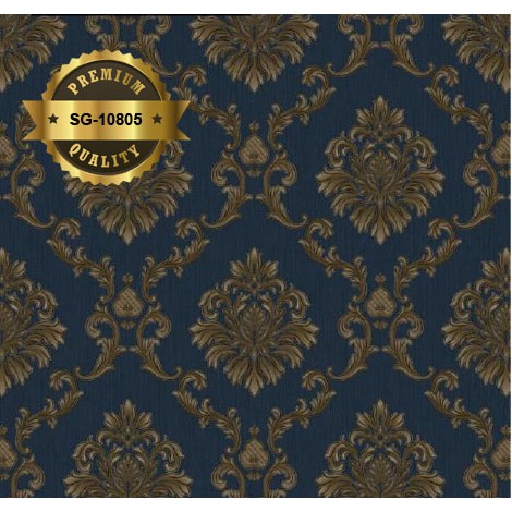 Detail Wallpaper Batik Biru Nomer 24