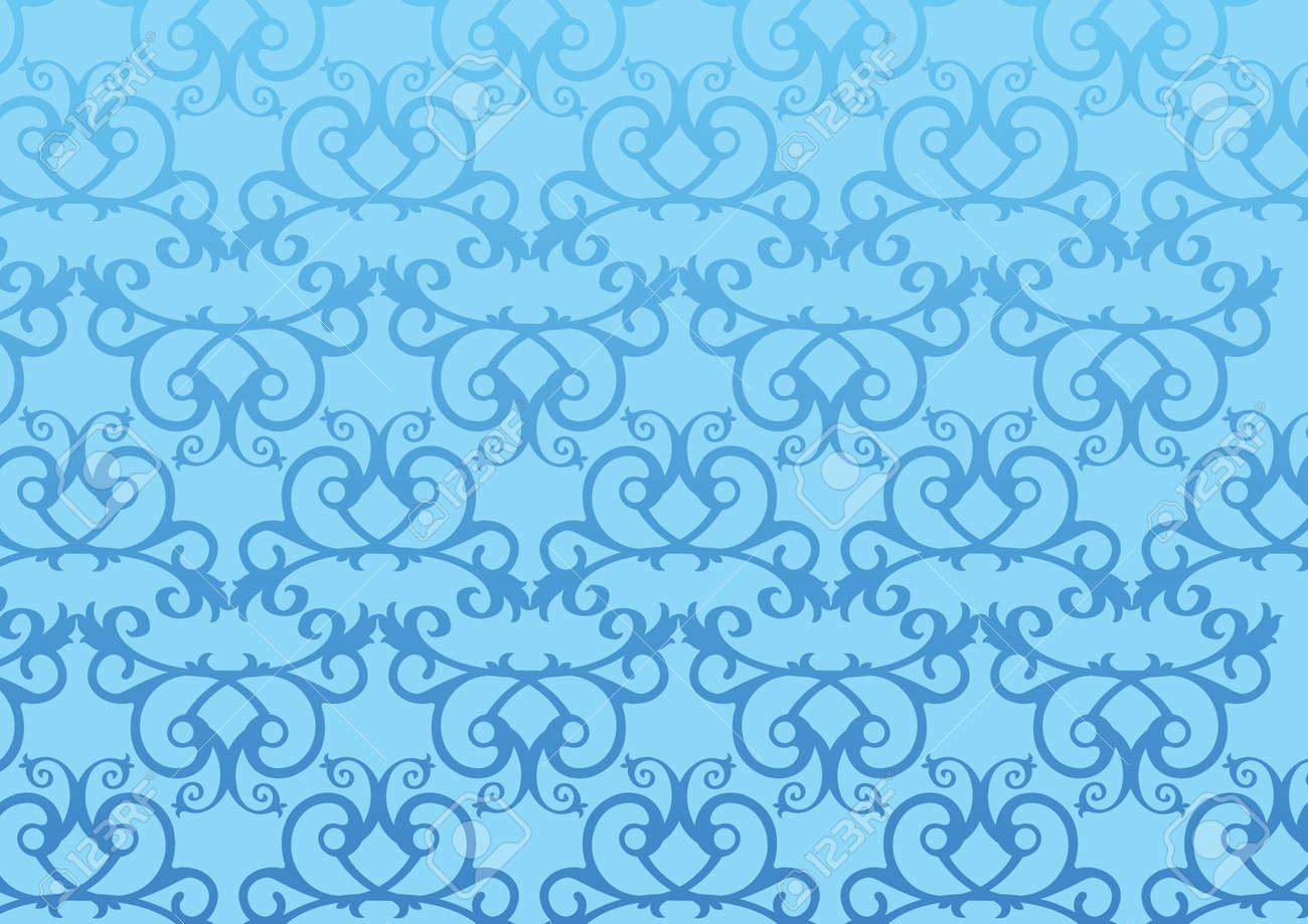 Detail Wallpaper Batik Biru Nomer 55