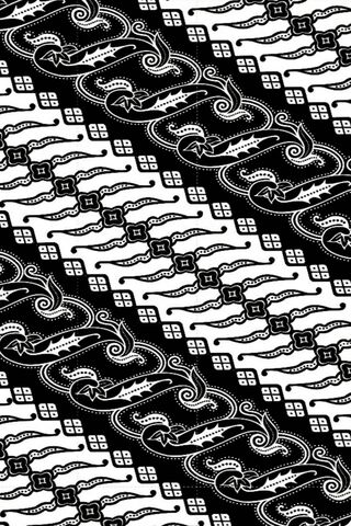 Detail Wallpaper Batik Hitam Putih Nomer 9