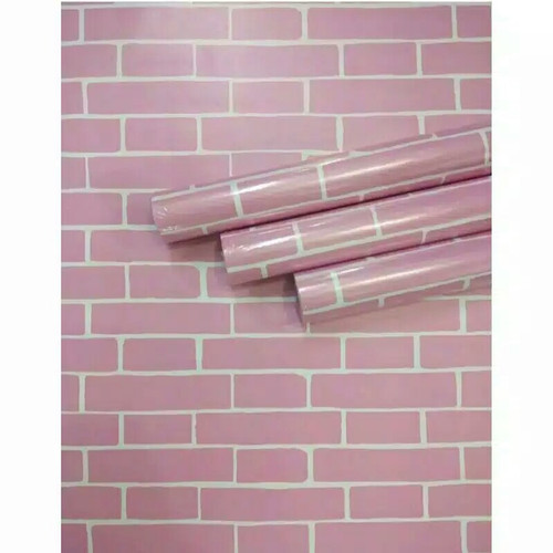 Detail Wallpaper Batu Bata Pink Nomer 23