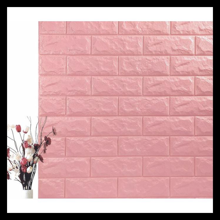Detail Wallpaper Batu Bata Pink Nomer 52