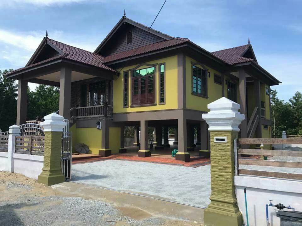 Detail Rumah Melayu Modern Nomer 16