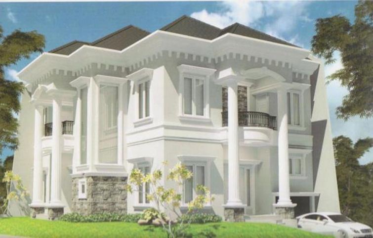 Detail Rumah Mewah Warna Putih Nomer 29