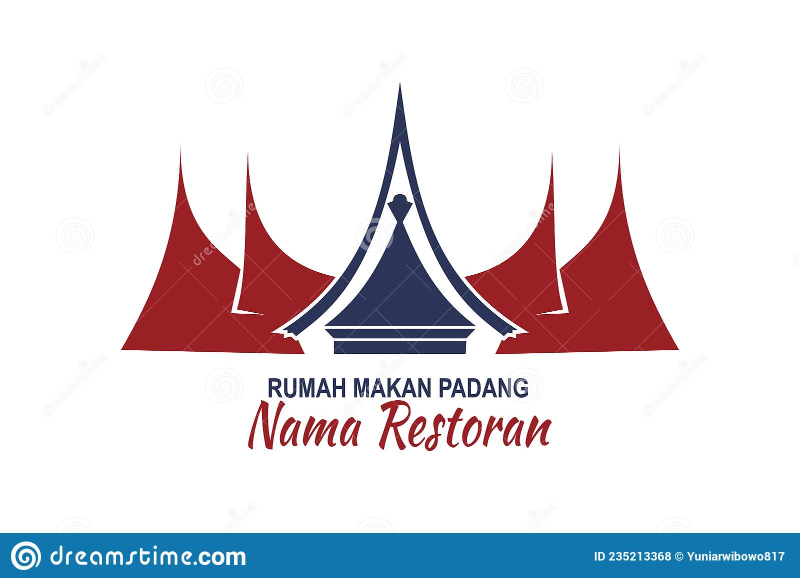 Detail Rumah Minang Vector Nomer 13