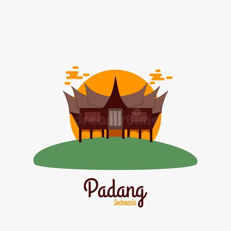 Detail Rumah Minang Vector Nomer 18
