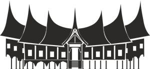 Detail Rumah Minang Vector Nomer 9