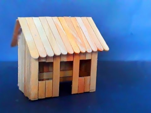 Detail Rumah Miniatur Dari Stik Es Krim Nomer 42