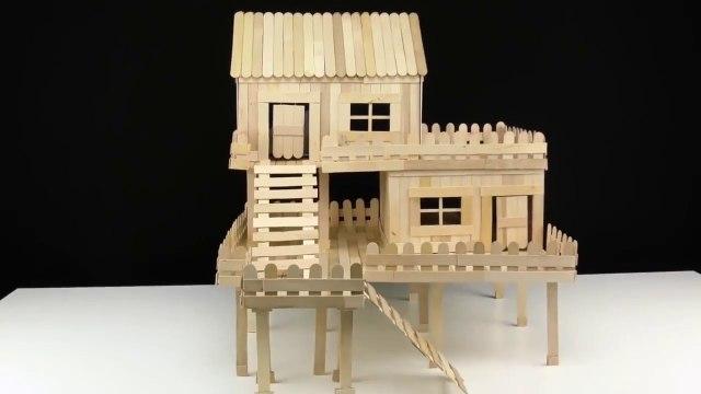 Detail Rumah Miniatur Dari Stik Es Krim Nomer 46