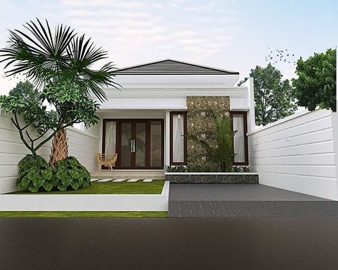 Detail Rumah Minimalis 1 Lantai Modern Nomer 28