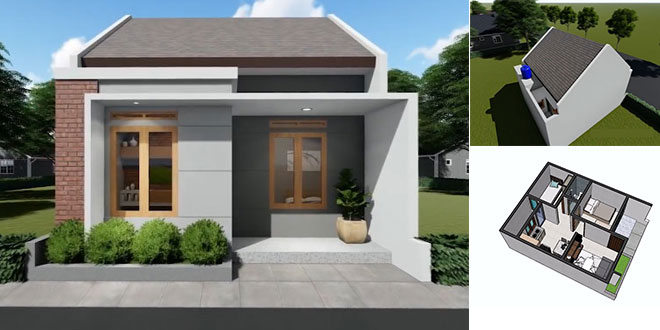 Detail Rumah Minimalis 10 X 8 Nomer 49