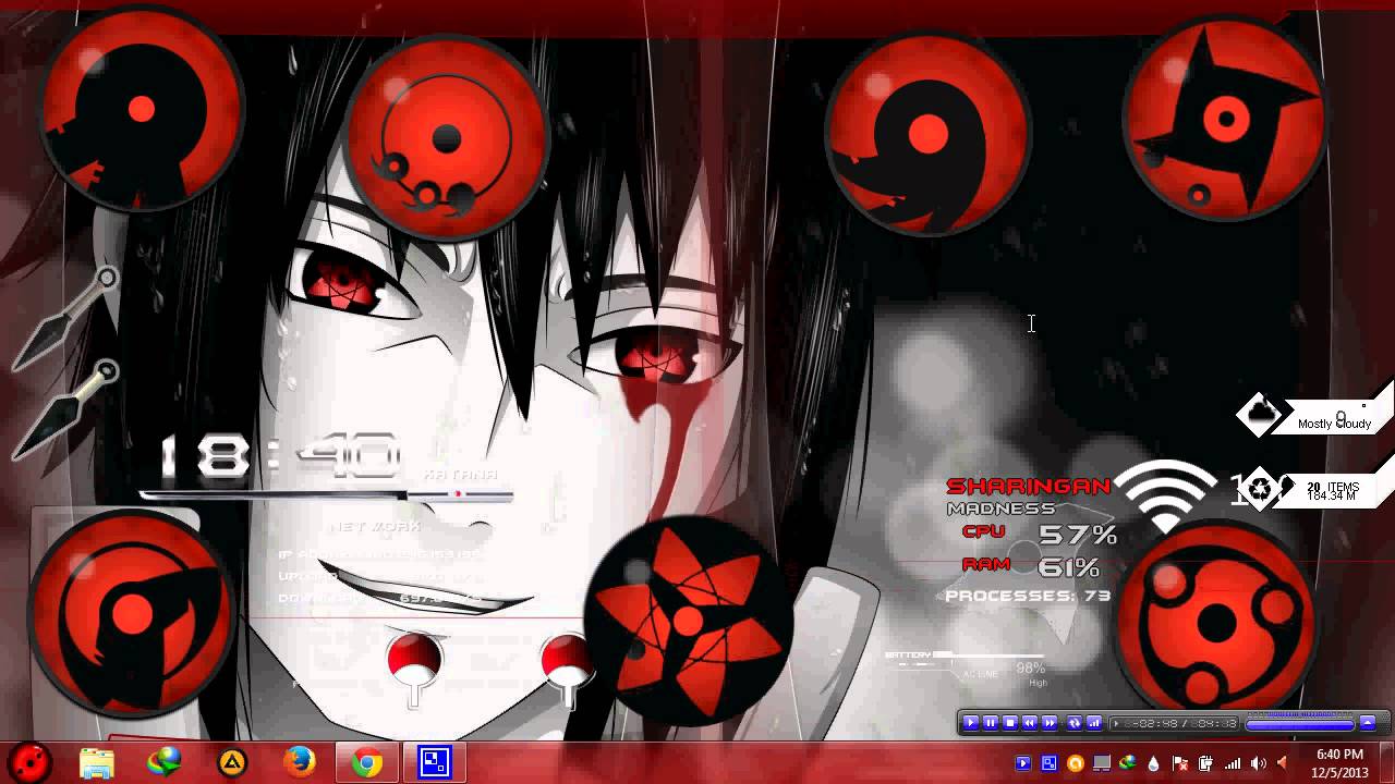 Detail Wallpaper Bergerak Sharingan Nomer 57