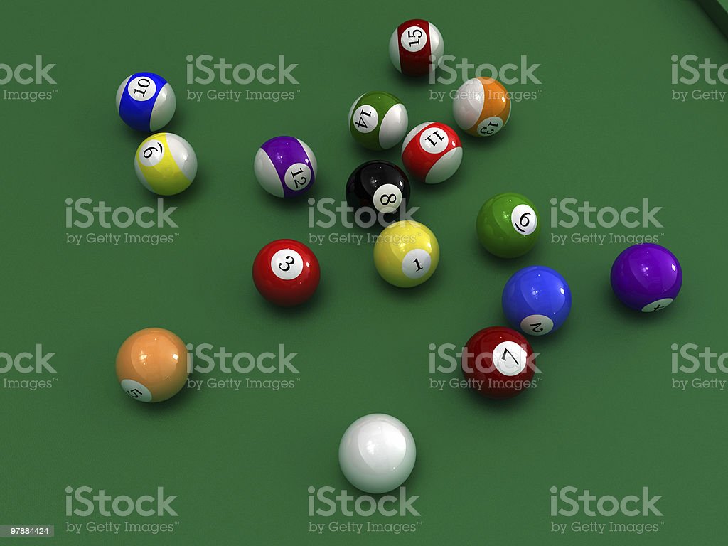 Detail Wallpaper Billiard 3d Nomer 48