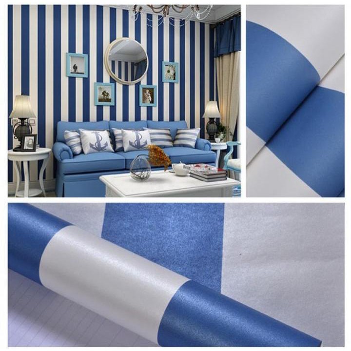 Detail Wallpaper Biru Putih Garis Nomer 24