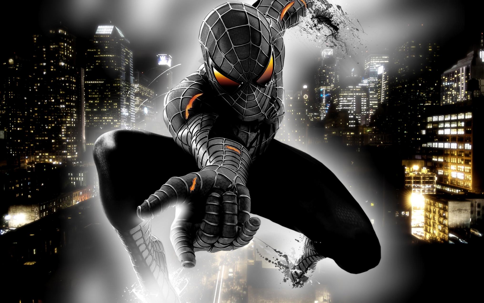 Detail Wallpaper Black Spiderman Nomer 29