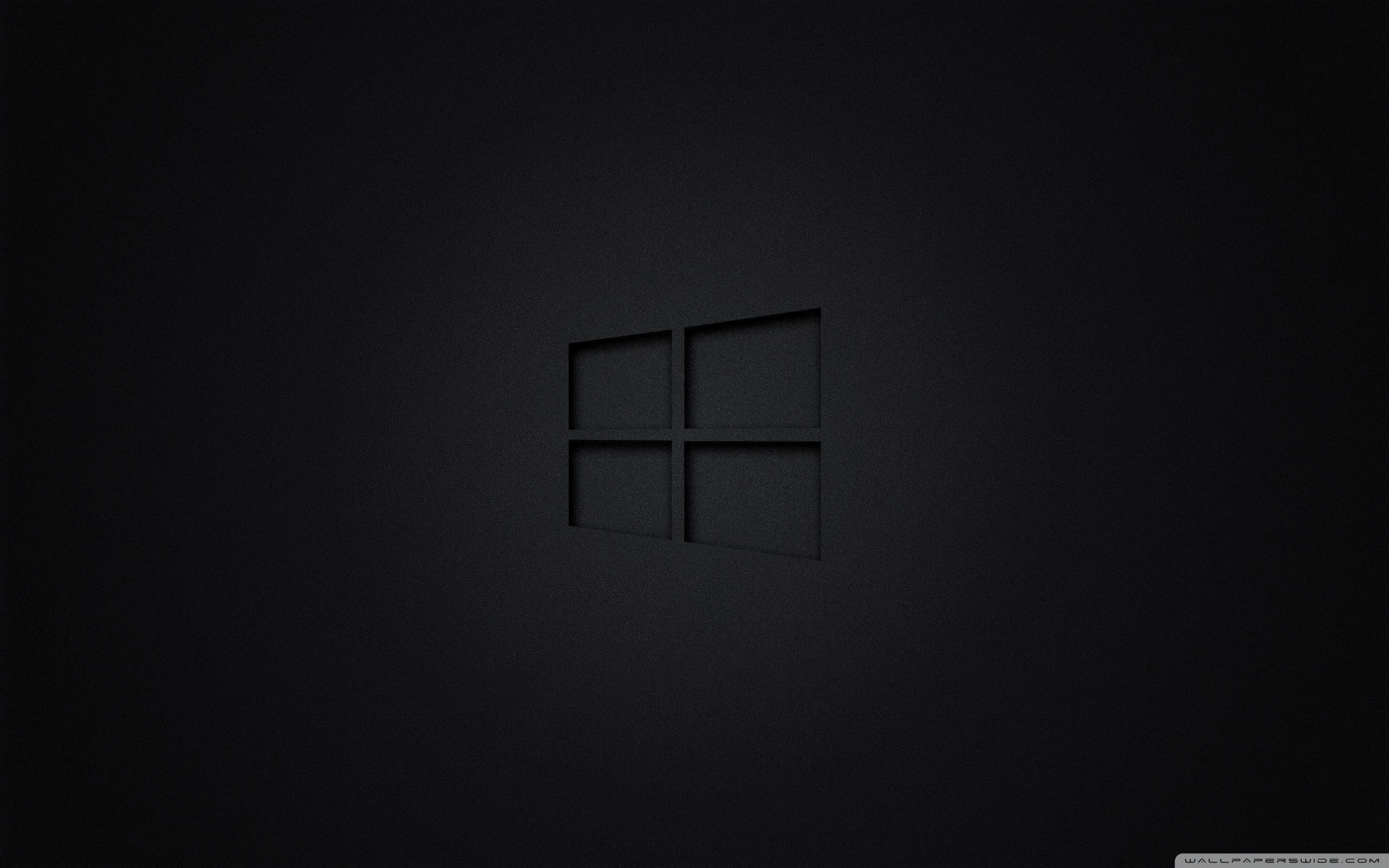 Wallpaper Black Windows - KibrisPDR