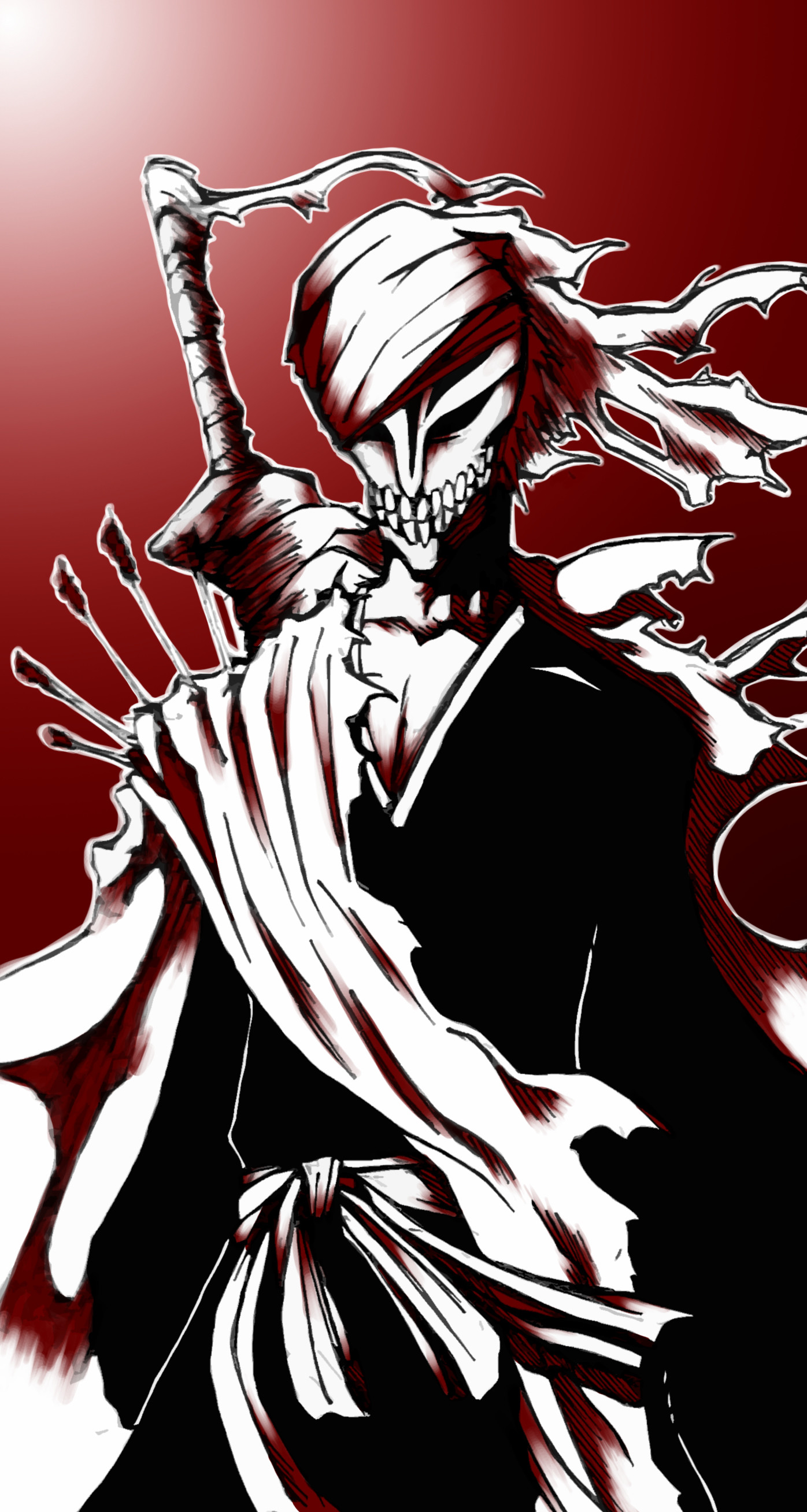 Detail Wallpaper Bleach Ichigo Hollow 2 Nomer 24