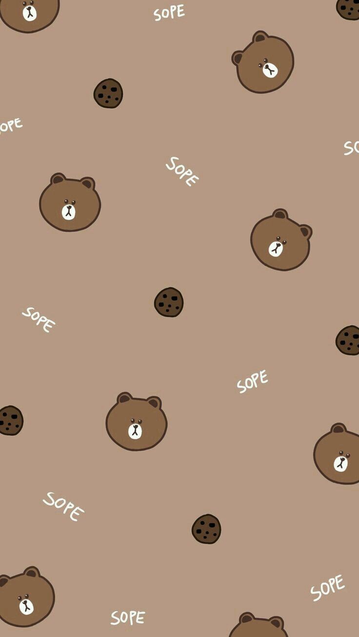 Detail Wallpaper Boneka Line Nomer 30