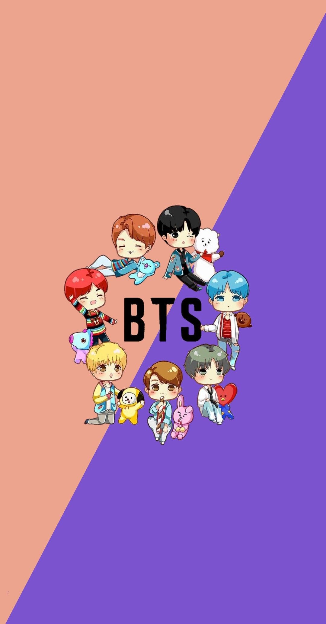 Detail Wallpaper Bt21 Dan Bts Nomer 16