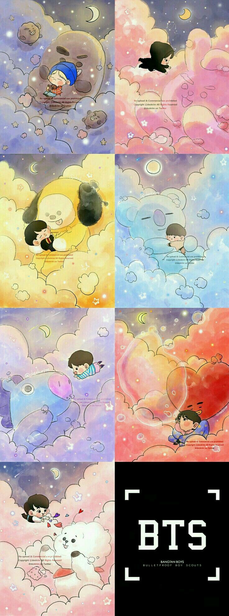 Detail Wallpaper Bt21 Dan Bts Nomer 27