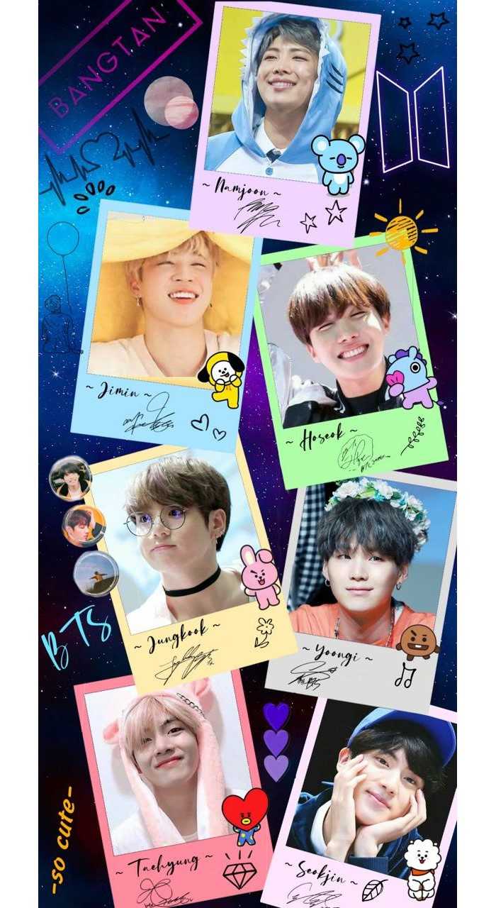 Detail Wallpaper Bt21 Dan Bts Nomer 49