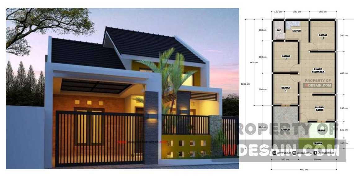 Detail Rumah Minimalis 2 Kamar Tampak Depan Nomer 12