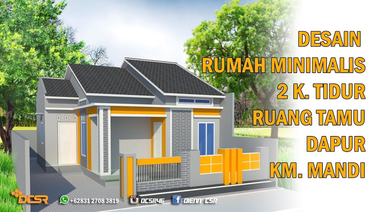 Detail Rumah Minimalis 2 Kamar Tidur Nomer 52