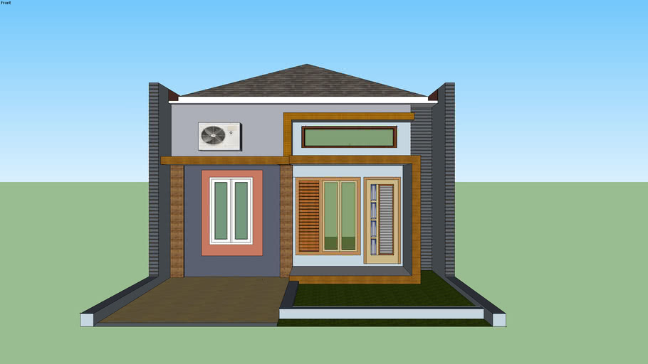 Detail Rumah Minimalis 3 Dimensi Nomer 30