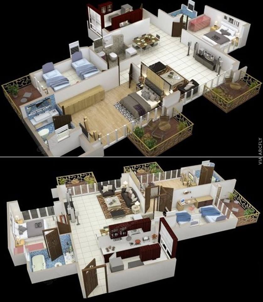 Detail Rumah Minimalis 3 Dimensi Nomer 39