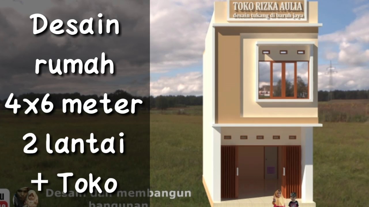 Detail Rumah Minimalis 4x6 2 Lantai Nomer 5